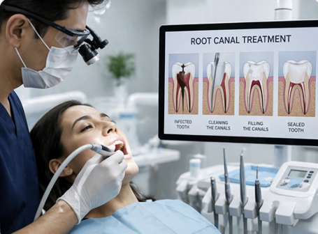 Painless Root Canal Treatment